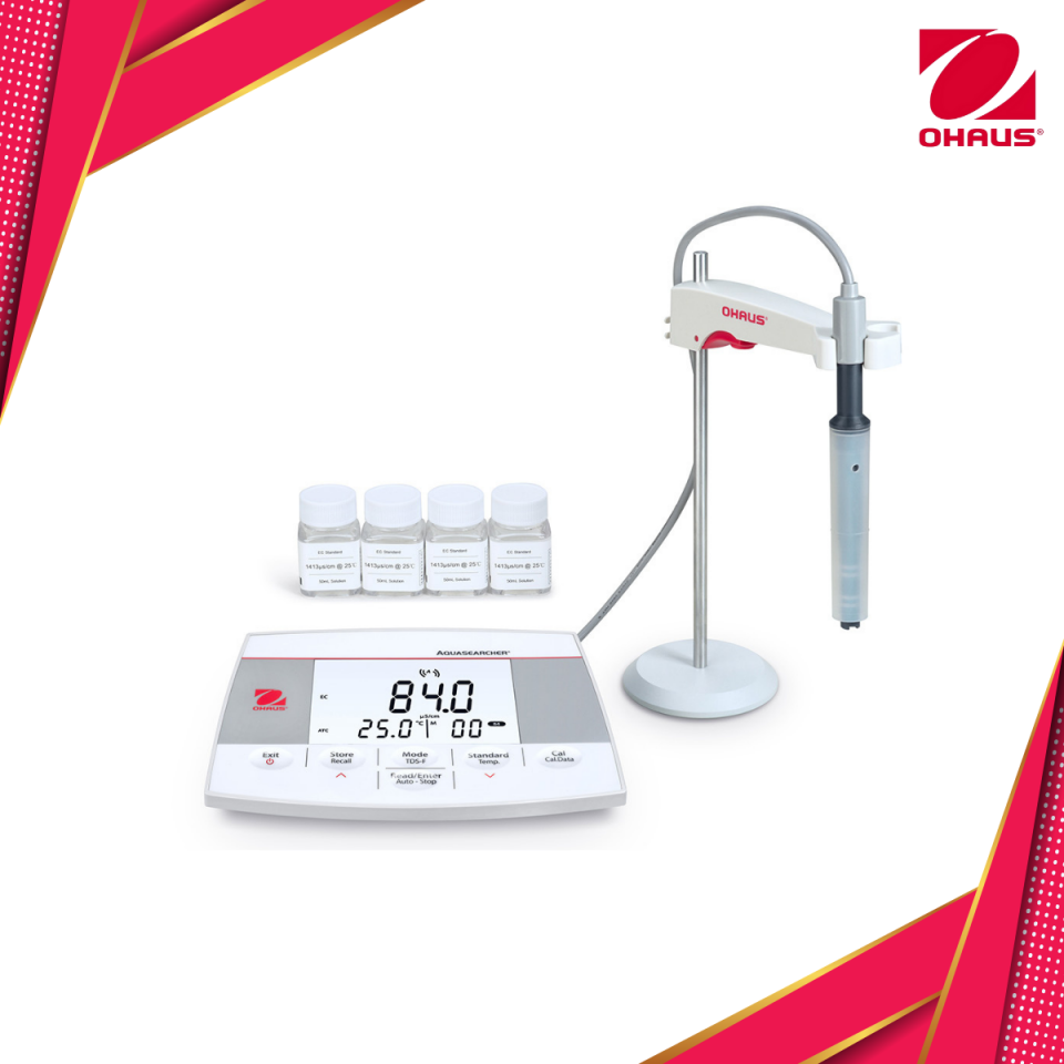OHAUS AB23EC-F AQUASEARCHER™ Masa Tipi İletkenlik Ölçer