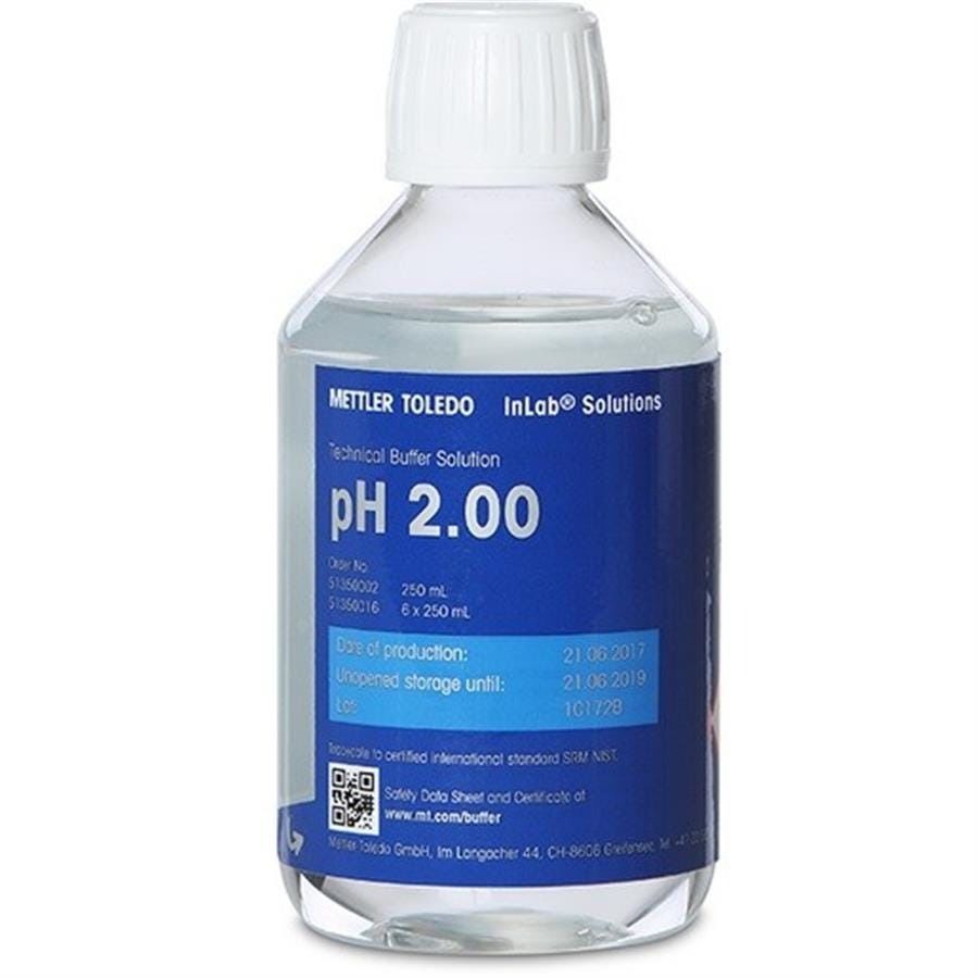 Mettler Toledo Technical buffer pH 2.00, 250mL