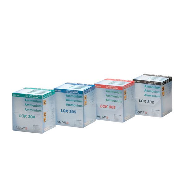 Amonyum küvet testi, 0,015-2,0 mg/L NH₄-N LCK304
