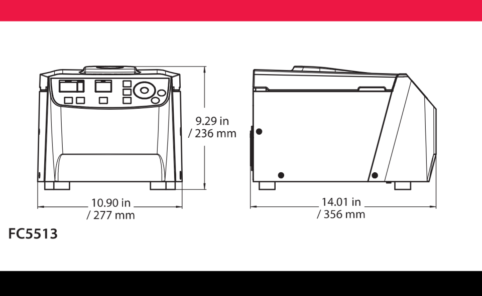 OHAUS FC5513-K Mikro Santrifüj