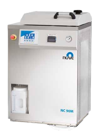 NUVE NC 90M BUHARLI STERİLİZATÖR