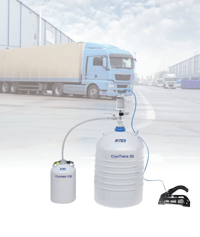 Antech CryoTrans Sıvı Azot Tankları