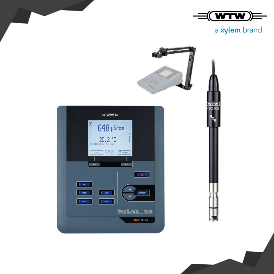 WTW inoLab Multi 9310 Set 4 Masa Tipi pH/iletkenlik/Oksijen Ölçer