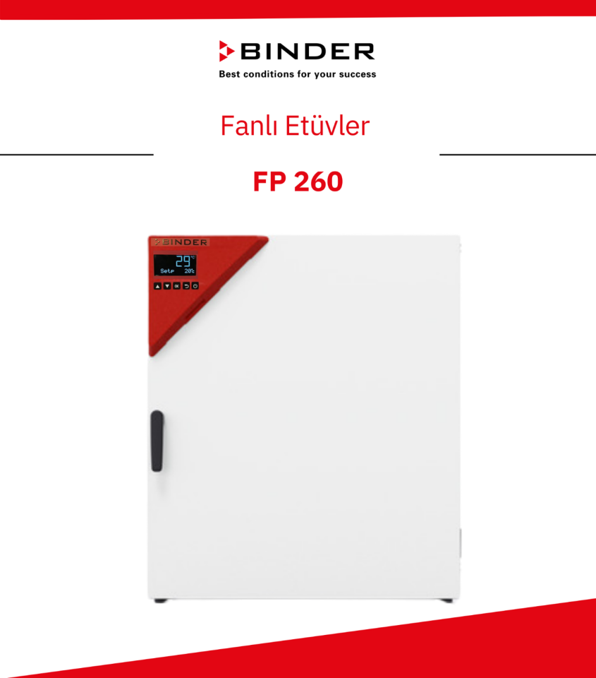 BINDER FP 260 Fanlı Etüv