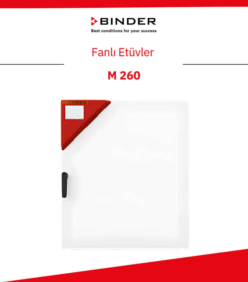 BINDER M 260 Fanlı Etüv