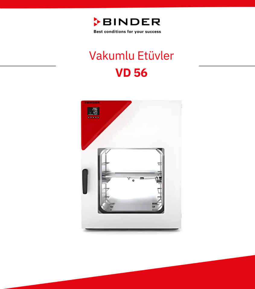 BINDER VD 56 Vakumlu Etüv
