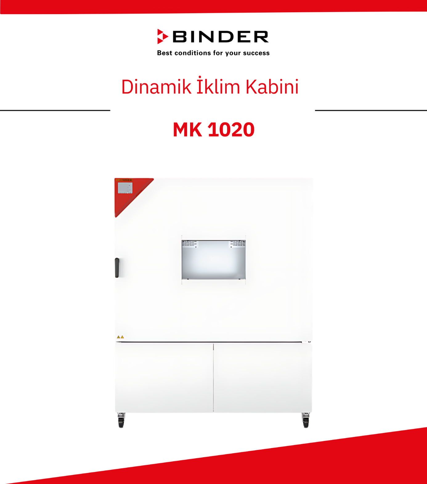 BINDER MK 1020 Dinamik İklim Kabini