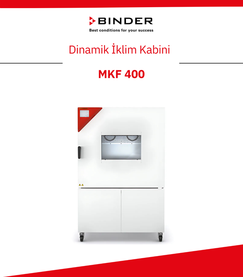 BINDER MKF 400 Dinamik İklim Kabini