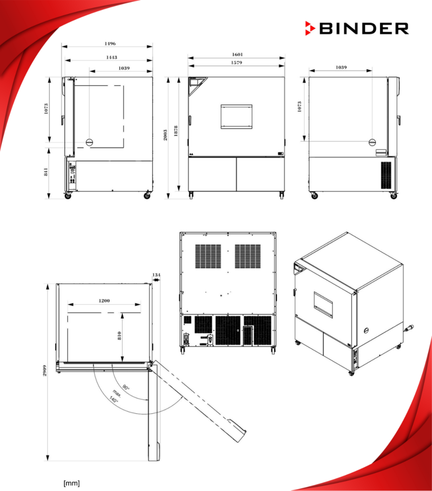 BINDER MKF 1020 Dinamik İklim Kabini