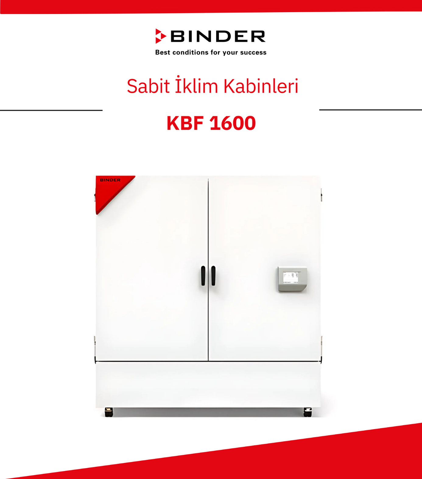 BINDER KBF 1600 İklimlendirme Kabini