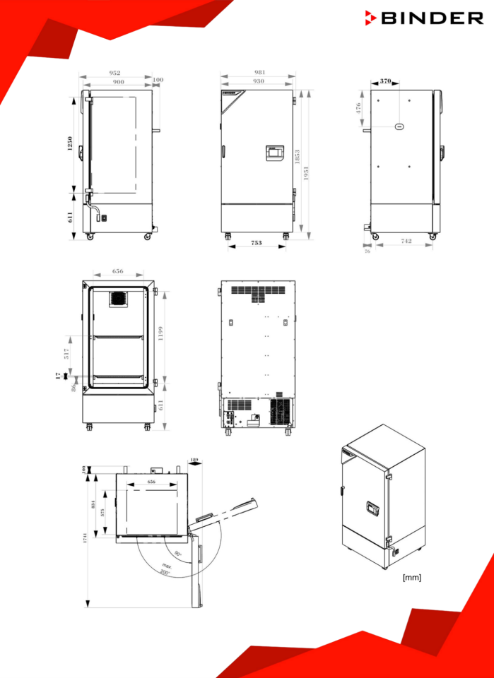 BINDER KBF PRO 470 İklimlendirme Kabini