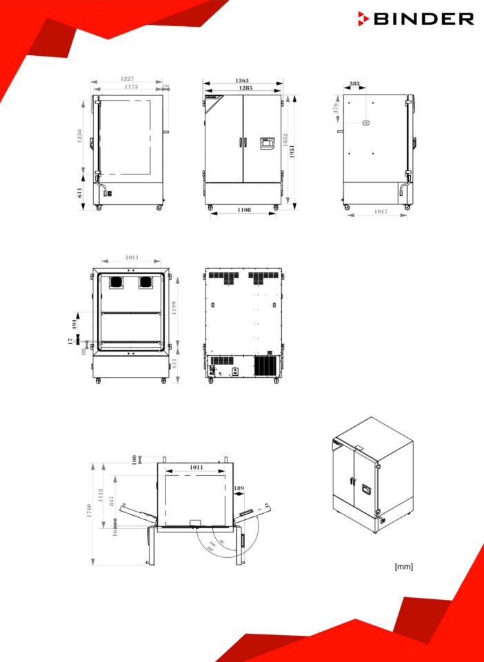 BINDER KBF PRO 1060 İklimlendirme Kabini