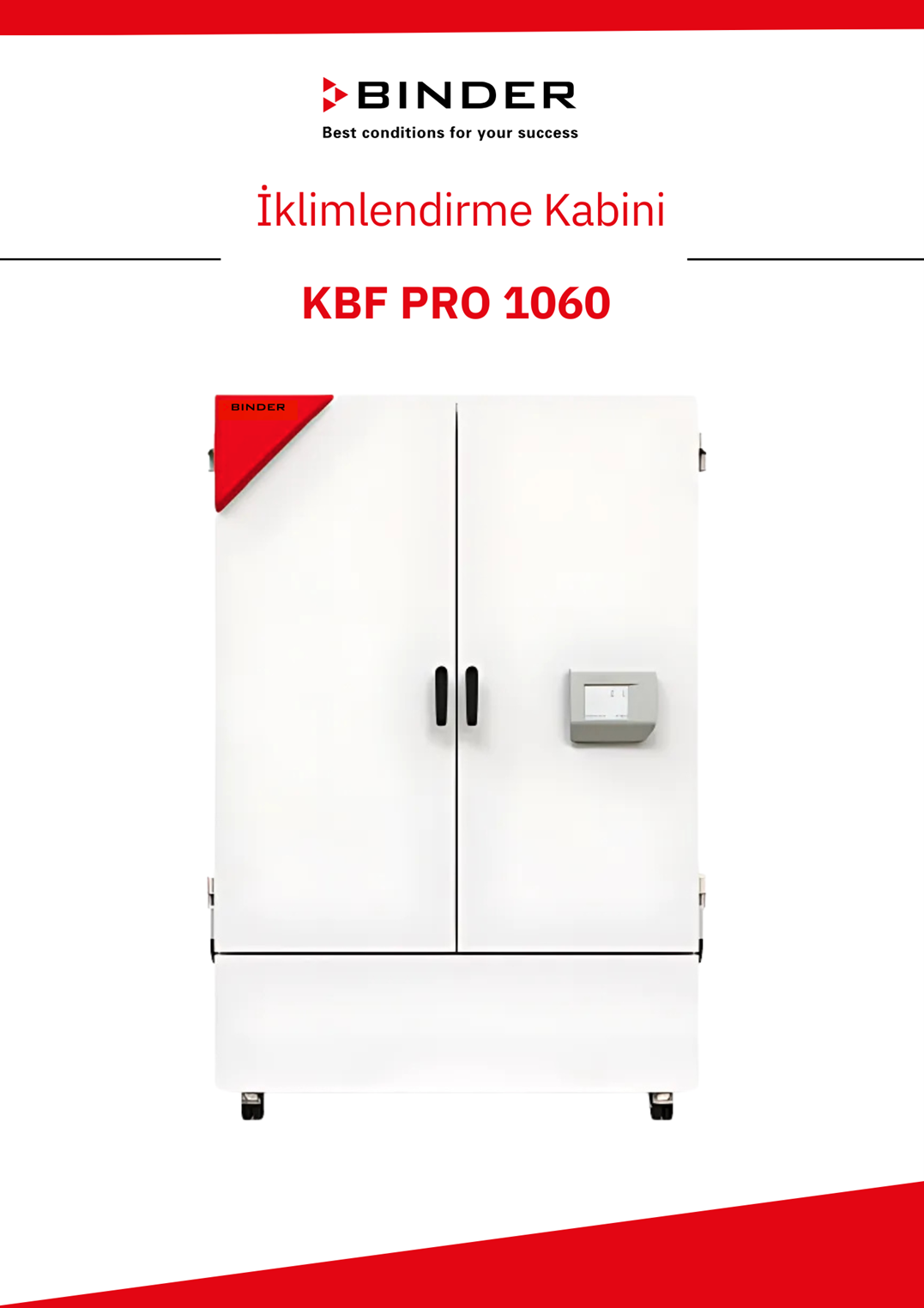 BINDER KBF PRO 1060 İklimlendirme Kabini – APT.line™