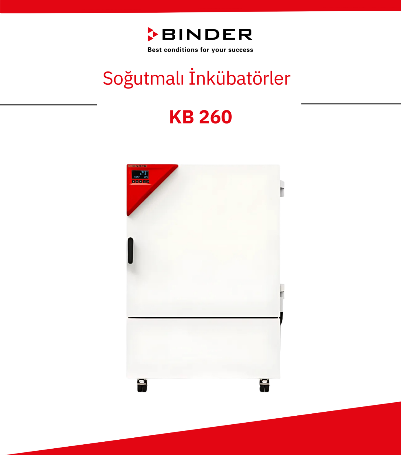 BINDER KB 260 Soğutmalı İnkübatör