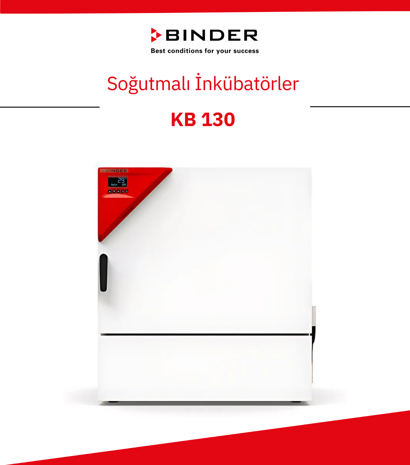 BINDER KB 130 Soğutmalı İnkübatör