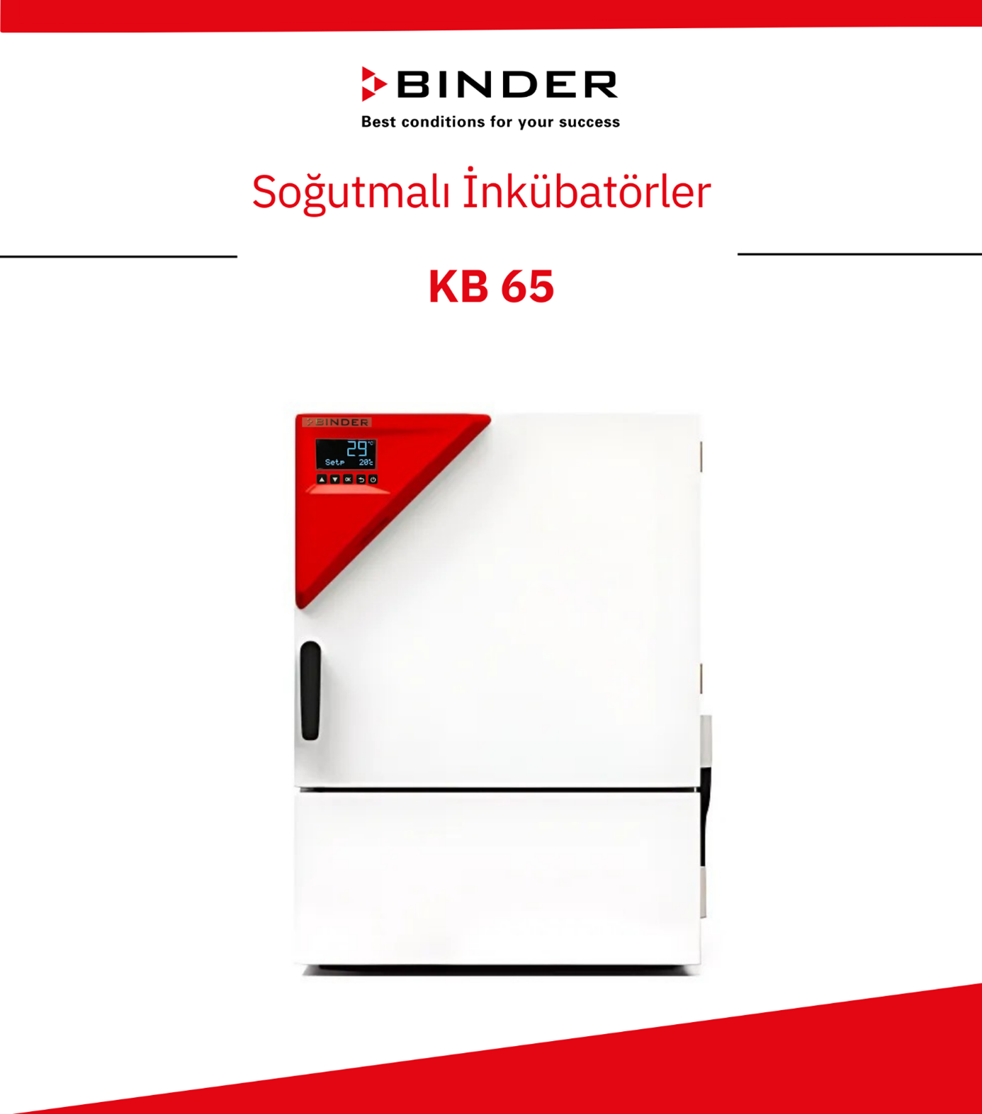 BINDER KB 65 Soğutmalı İnkübatör