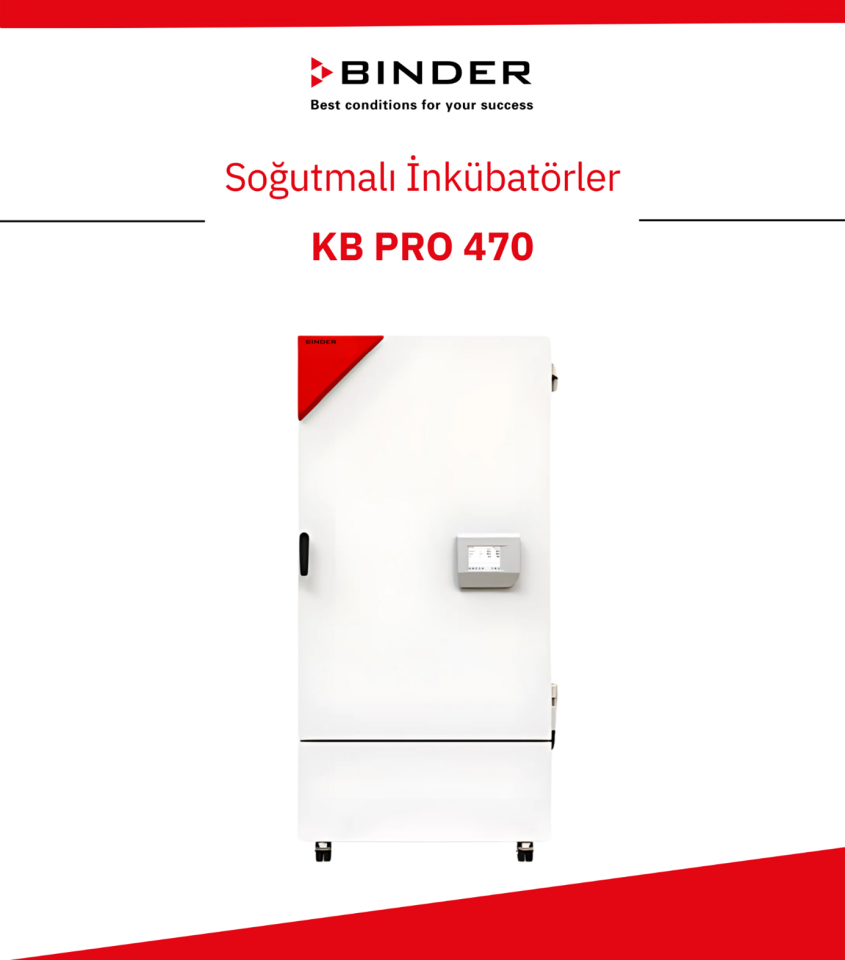 BINDER KB PRO 470 Soğutmalı İnkübatör - APT.line™ ile Hassas Isı Kontrolü