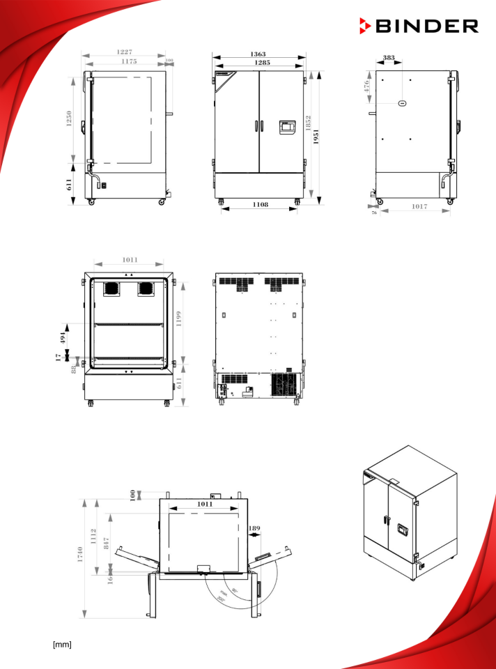 BINDER KB PRO 1060 Soğutmalı İnkübatör