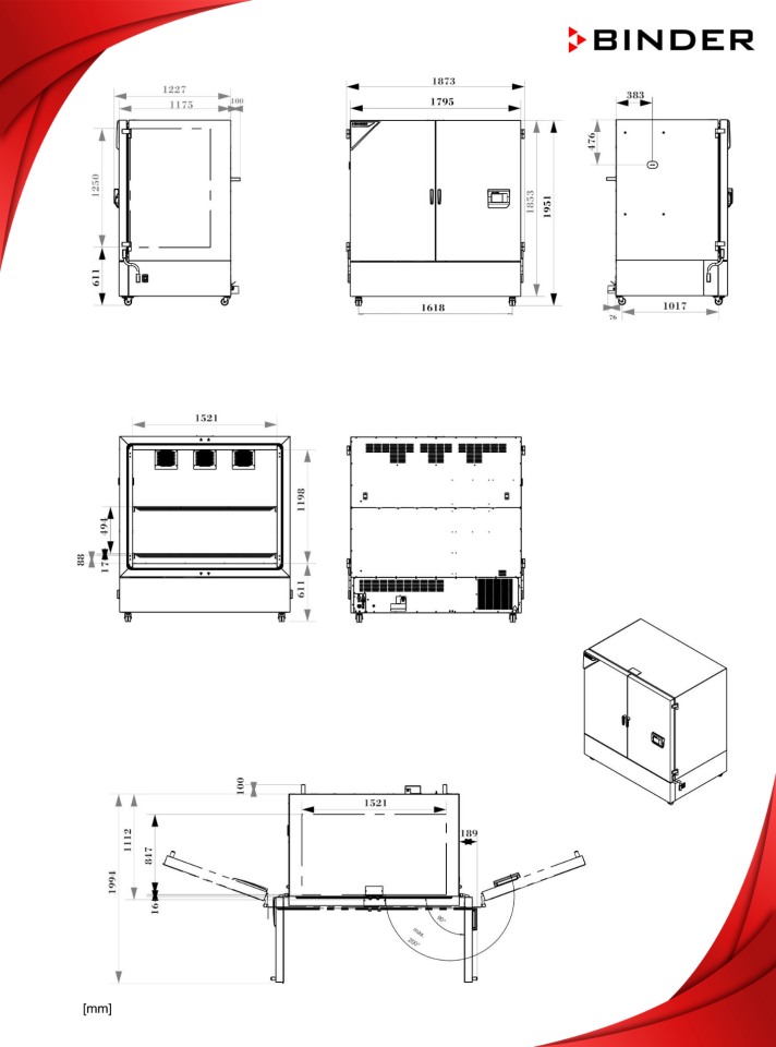 BINDER KB PRO 1600 Soğutmalı İnkübatör