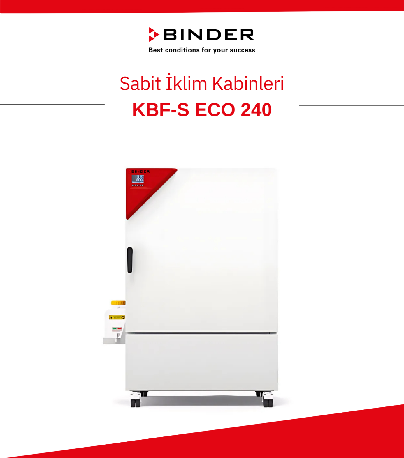 BINDER KBF-S ECO 240 İklimlendirme Kabini