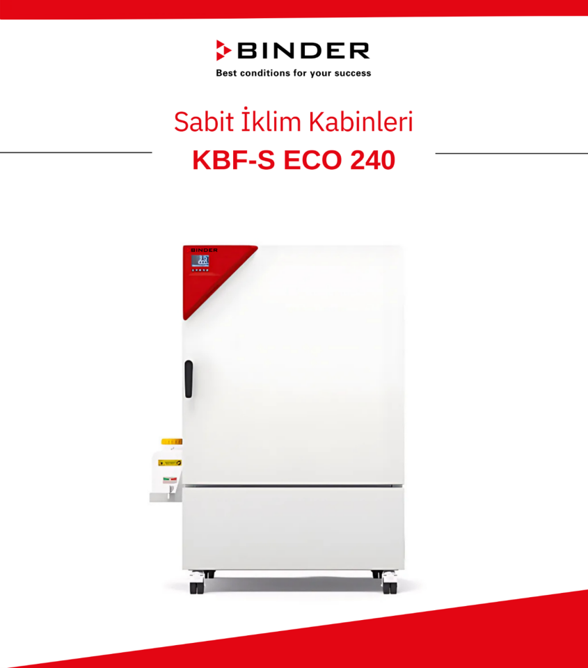 BINDER KBF-S ECO 240 İklimlendirme Kabini