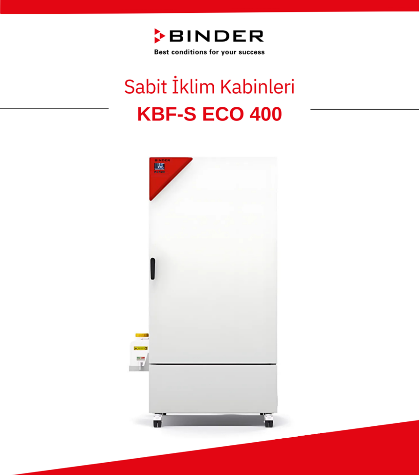 BINDER KBF-S ECO 400 İklimlendirme Kabini