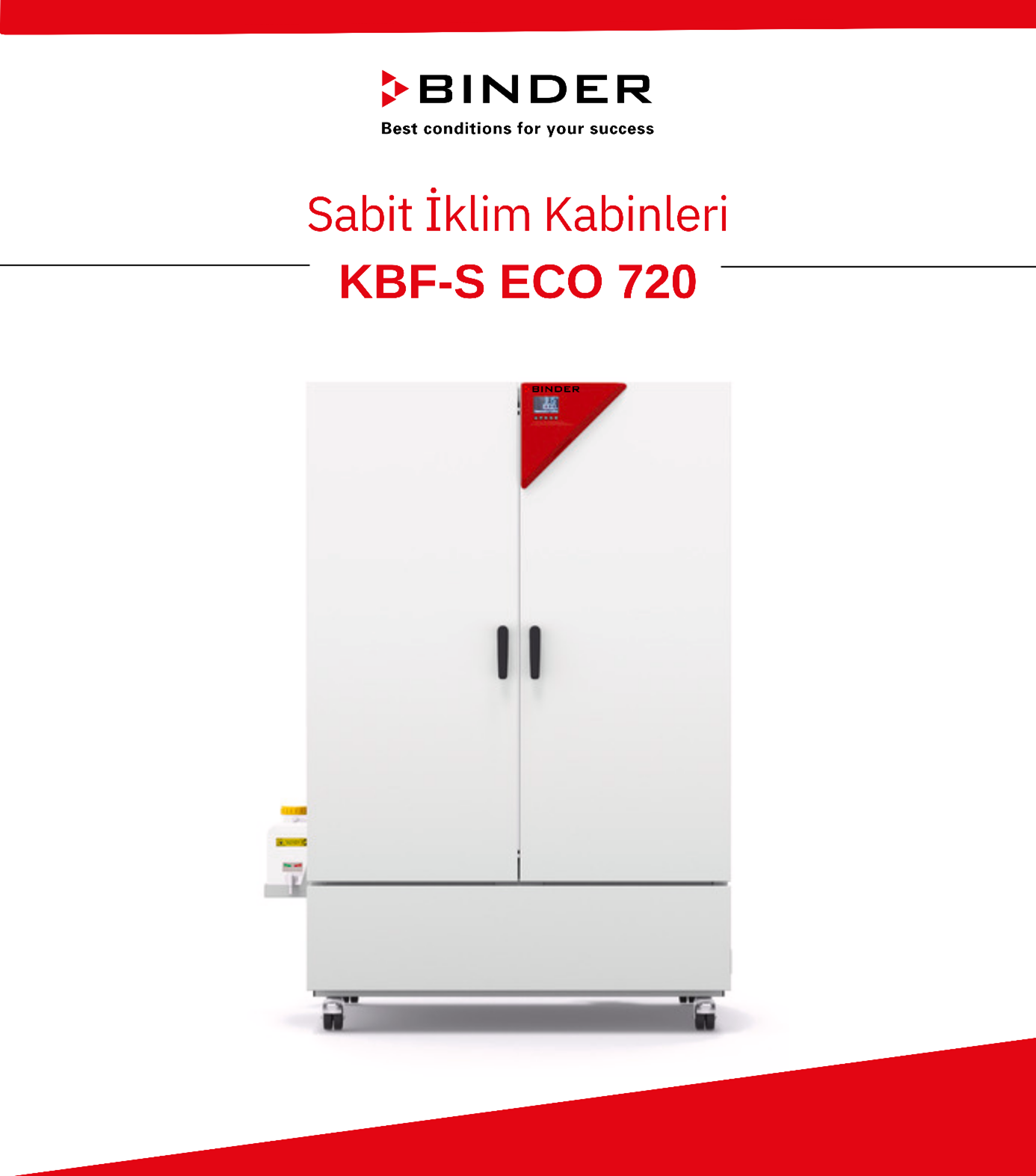 BINDER KBF-S ECO 720 İklimlendirme Kabini