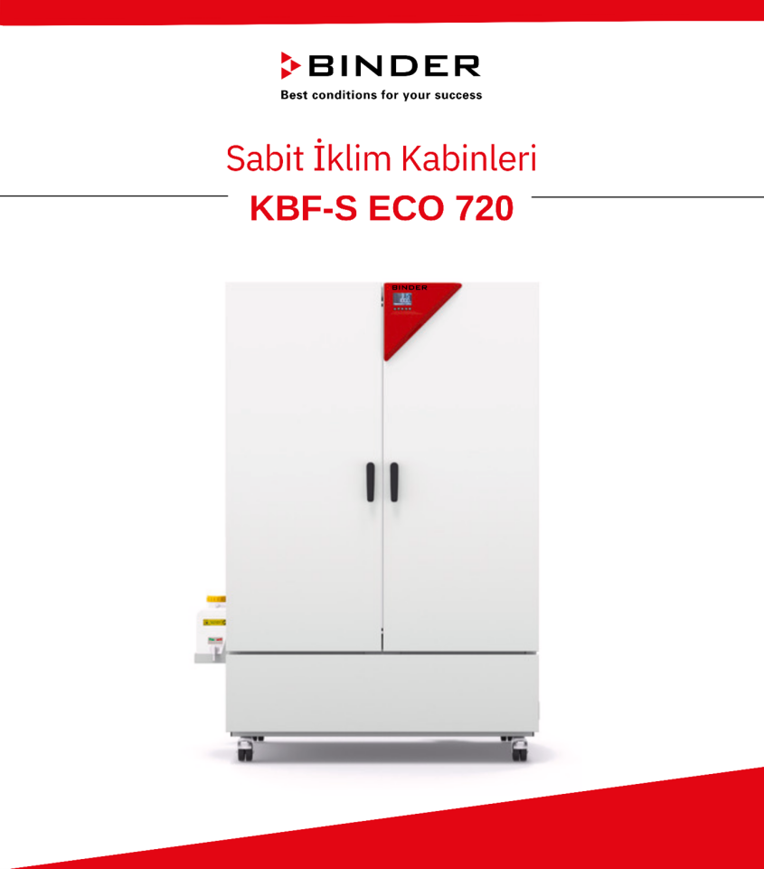 BINDER KBF-S ECO 720 İklimlendirme Kabini