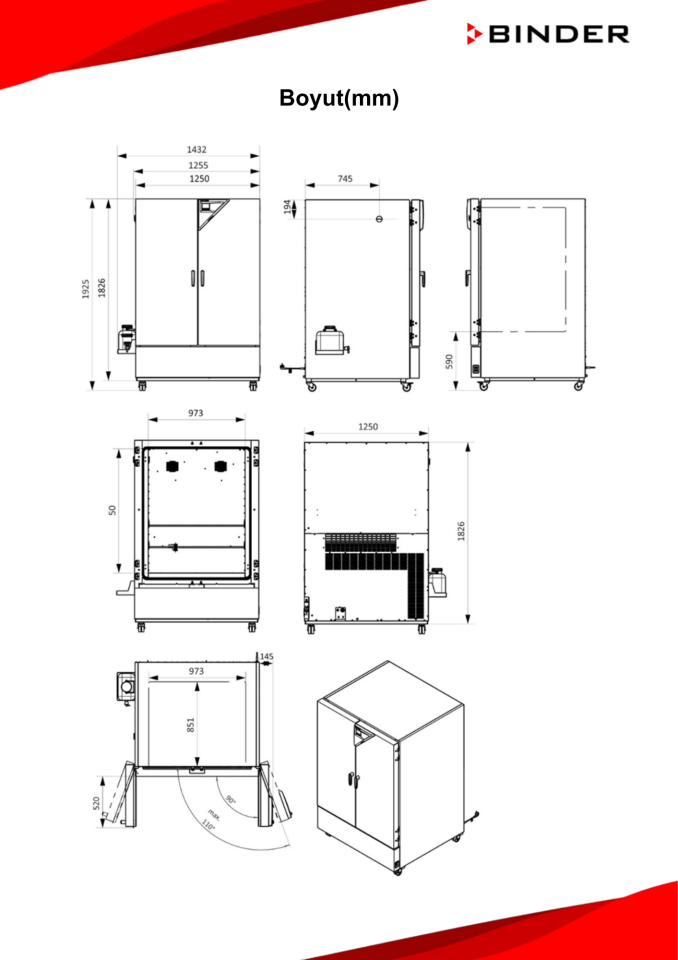 BINDER KBF-S ECO 1020 İklimlendirme Kabini