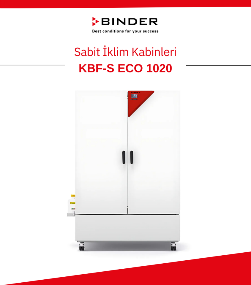 BINDER KBF-S ECO 1020 İklimlendirme Kabini