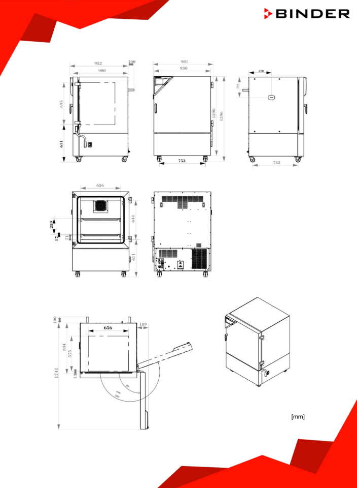 BINDER KB PRO 260 - ICH Işık Modüllü İklimlendirme Kabini