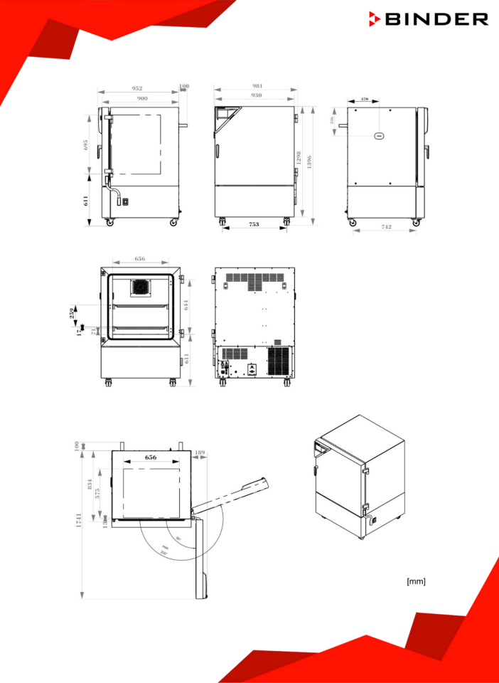 BINDER KBF 260 - ICH Işık Modüllü İklimlendirme Kabini