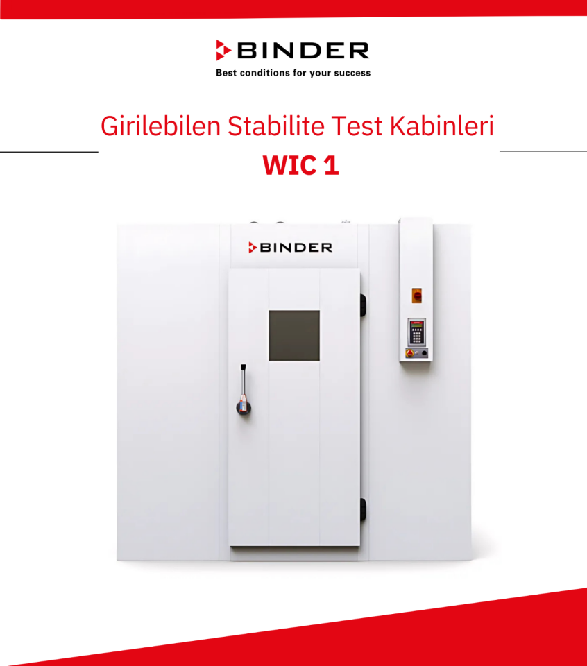 BINDER WIC 1 Girilebilen Stabilite Kabini