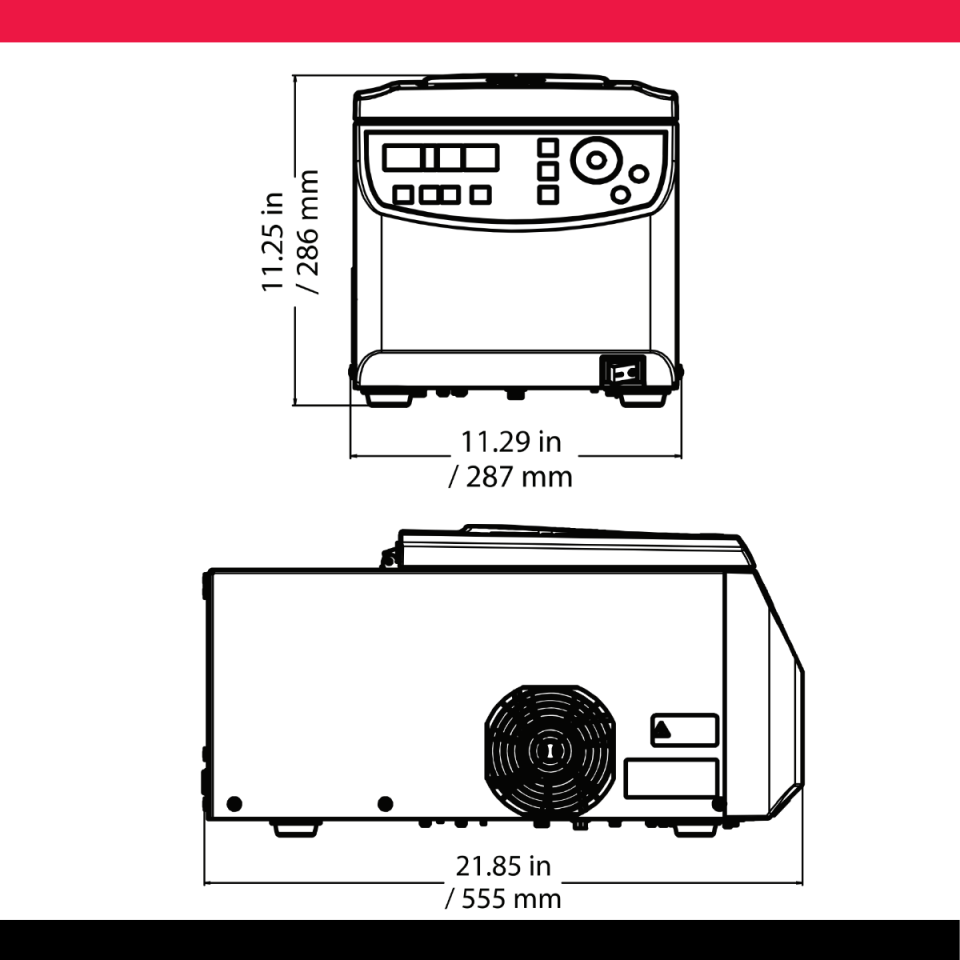 OHAUS FC5513R Mikro Santrifüj