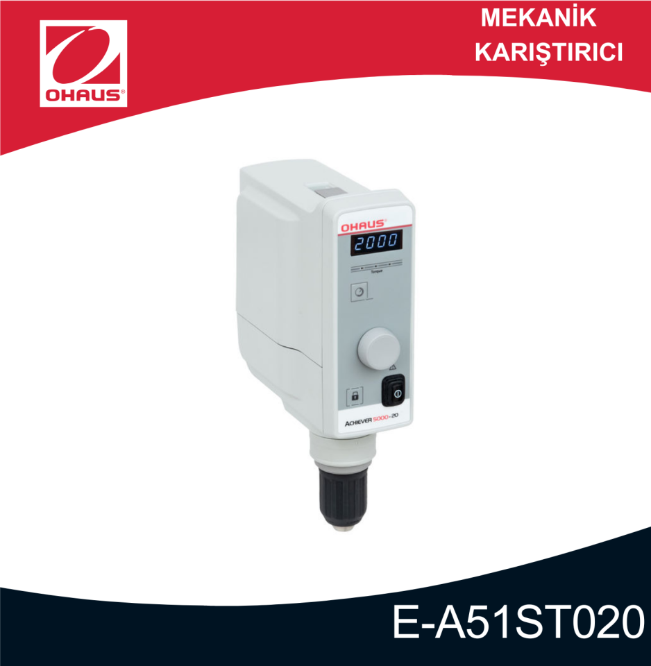 OHAUS e-A51ST020 Mekanik Karıştırıcı