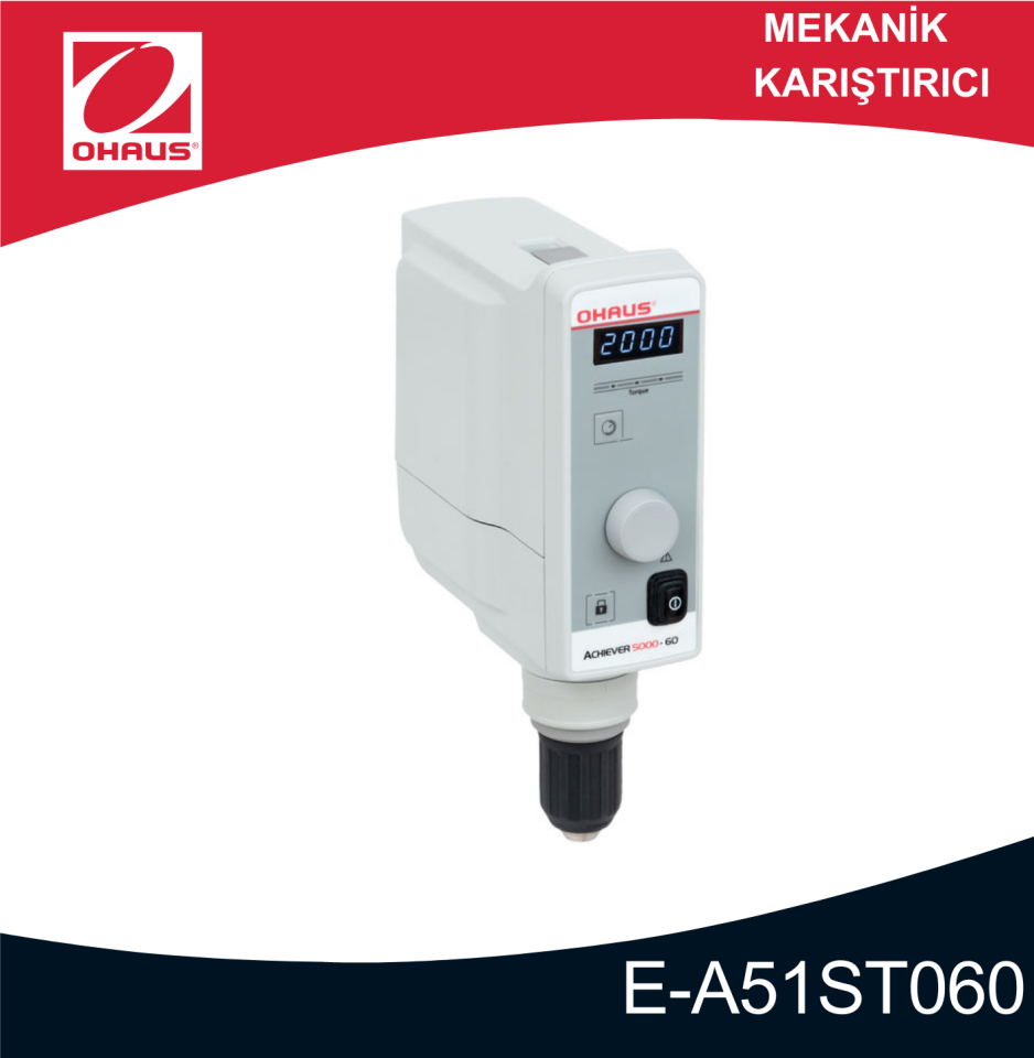 OHAUS e-A51ST060 Mekanik Karıştırıcı