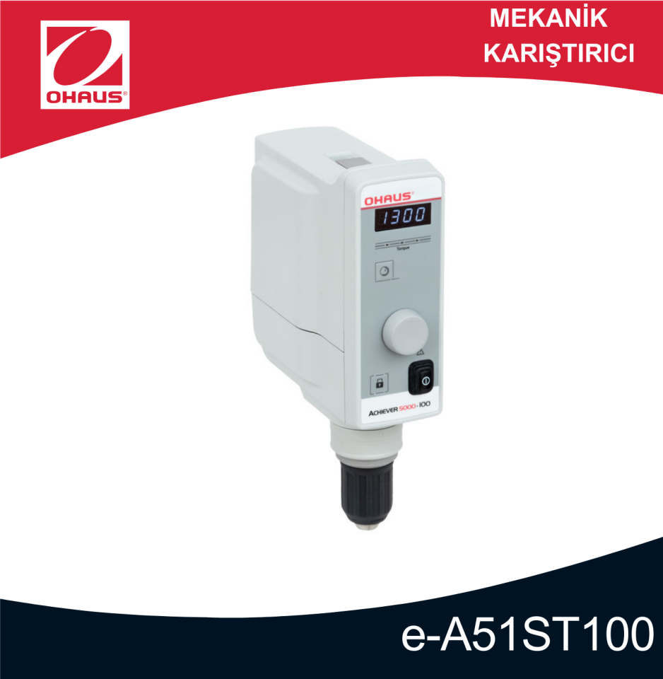 OHAUS e-A51ST200 Mekanik Karıştırıcı