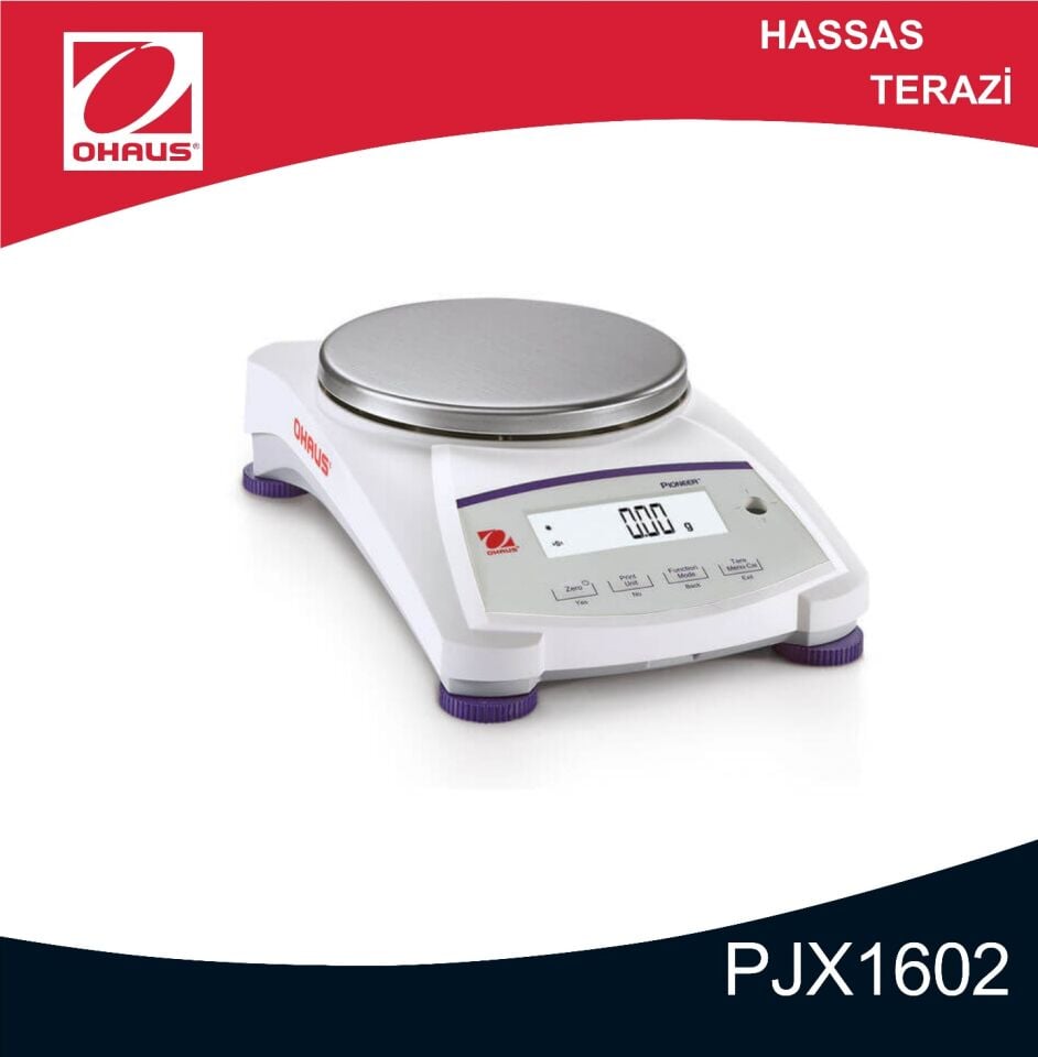 OHAUS PJX1602 Hassas Terazi
