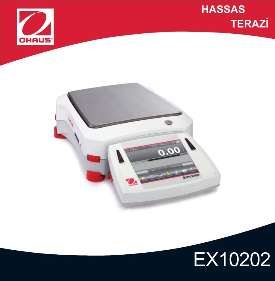 OHAUS EX10202 Hassas Terazi 10200 gr/ 0,01 gr