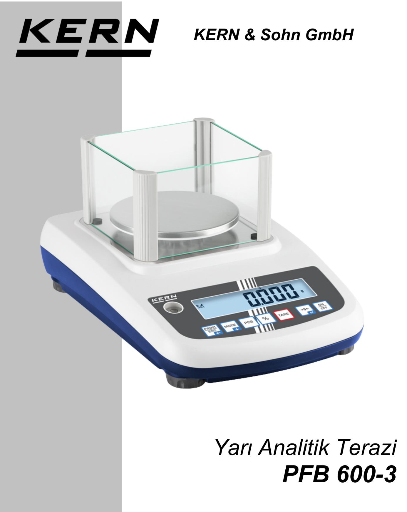 KERN PFB 600-3 Yarı Analitik Terazi