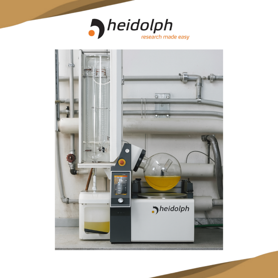 HEIDOLPH Hei-VAP Industrial B – Yüksek Performanslı Rotary Evaporatör A1C Tipi Cam Ekipmanı