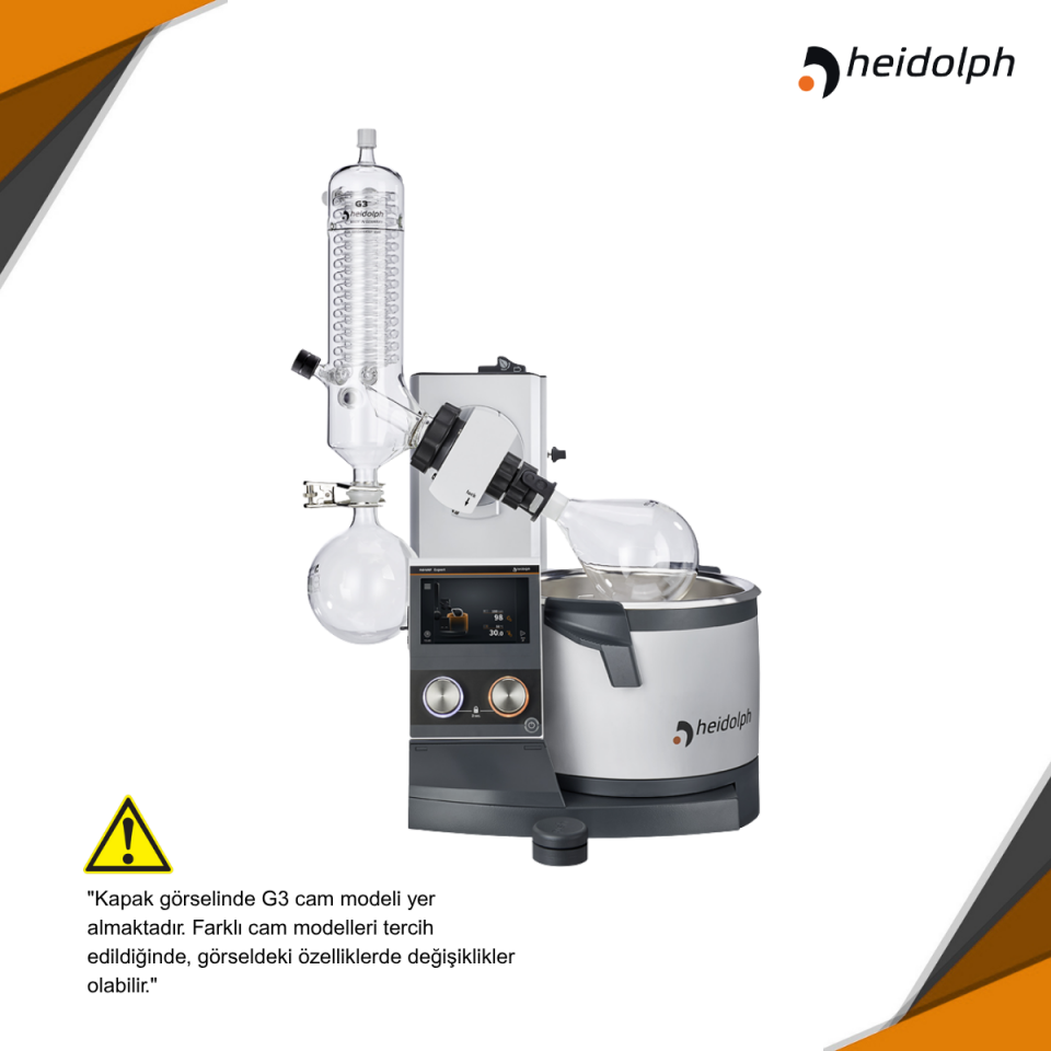 HEIDOLPH Hei-VAP Expert Control Motorlift – Rotary Evaporatör G3 Tipi Cam Ekipmanı